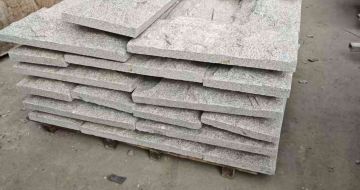 南通芝麻白蘑菇石，自然面