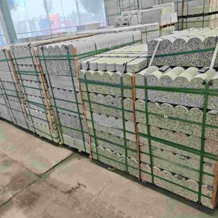 南通芝麻白芙蓉白花边石