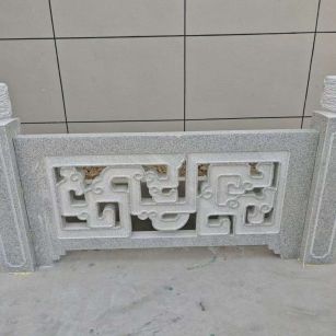南通芝麻白河道栏杆 桥栏杆
