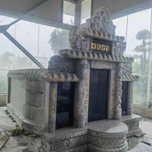 南通套墓 墓碑 围坟石 异形定制