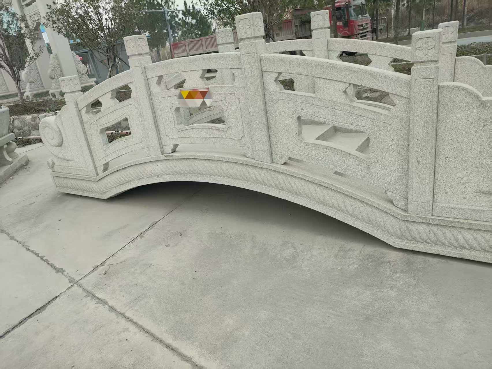 南通芝麻白拱桥，石桥
