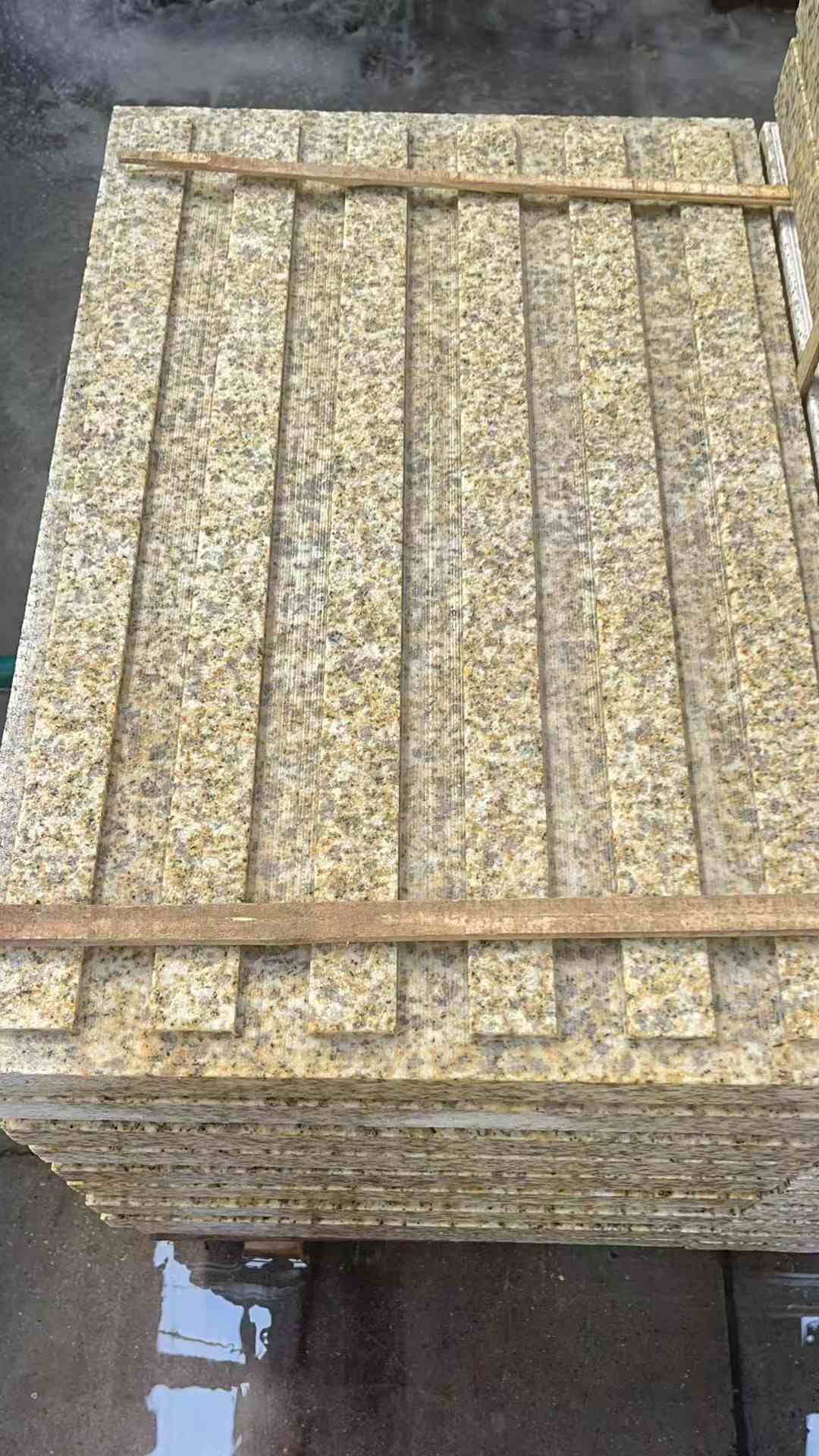南通黄金麻盲道 石材盲道