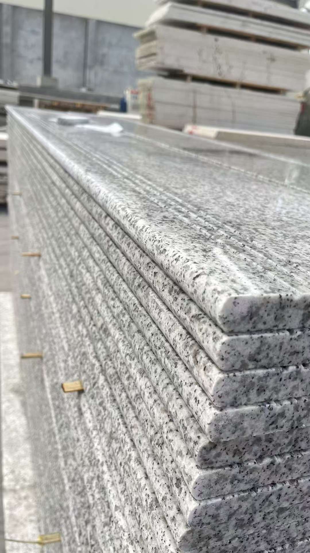 南通芝麻白楼梯踏步 花岗岩楼梯板材